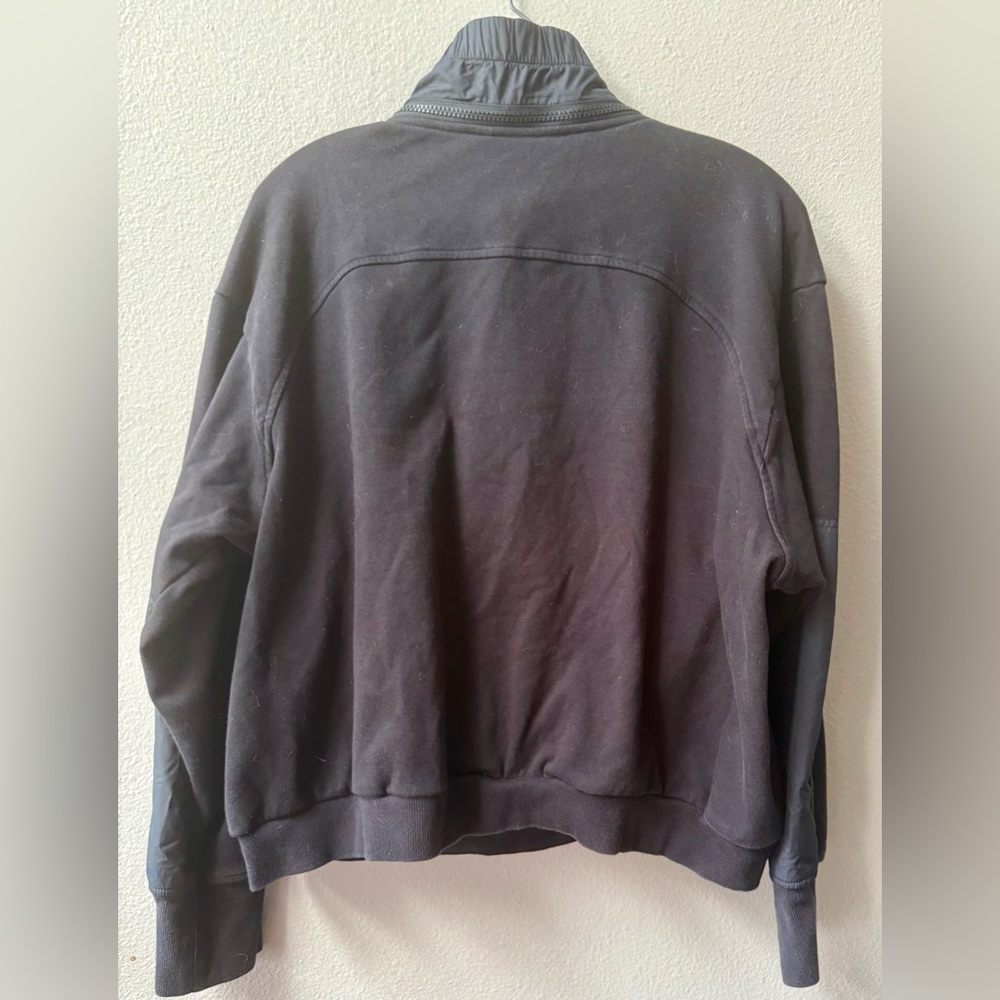 Athleta x Allyson Felix Legend Hybrid Sweatshirt Black Women’s Size XL - Picture 11 of 13